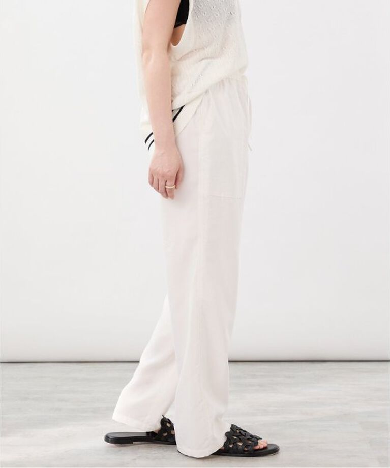 VERMEIL par iena「シルクサンドウォッシュイージーパンツ」|その他|