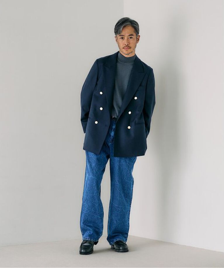 EDIFICE「COUTURE D’ADAM(クチュール ド アダム) Flannel Blazer Double N 24AW-003」|テーラードジャケット|