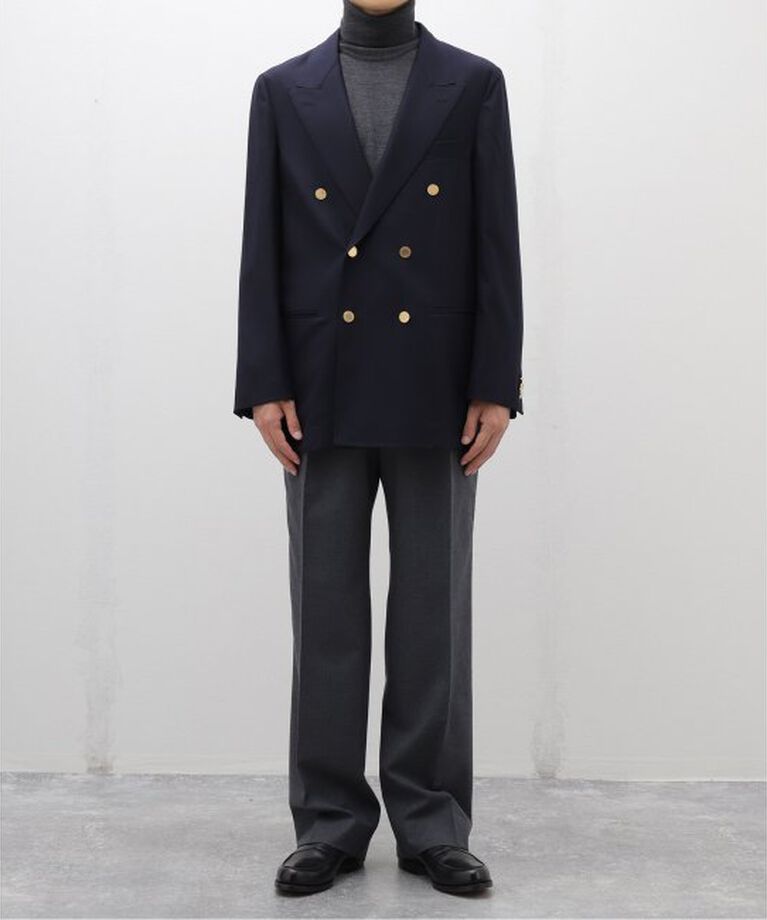 EDIFICE「COUTURE D’ADAM(クチュール ド アダム) Flannel Blazer Double N 24AW-003」|テーラードジャケット|