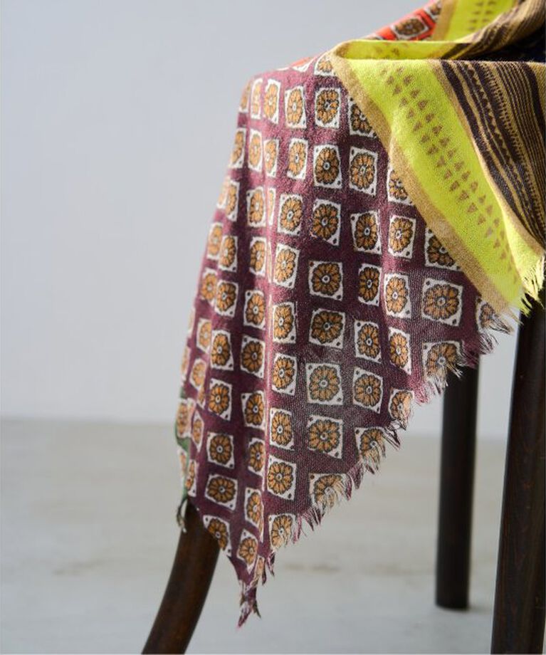 417 EDIFICE「S.K.OVERSEAS エス.ケー.オーバーシーズ MULTI SCARF」|バンダナ・スカーフ|