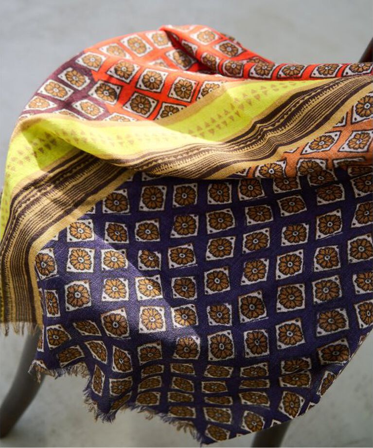 417 EDIFICE「S.K.OVERSEAS エス.ケー.オーバーシーズ MULTI SCARF」|バンダナ・スカーフ|