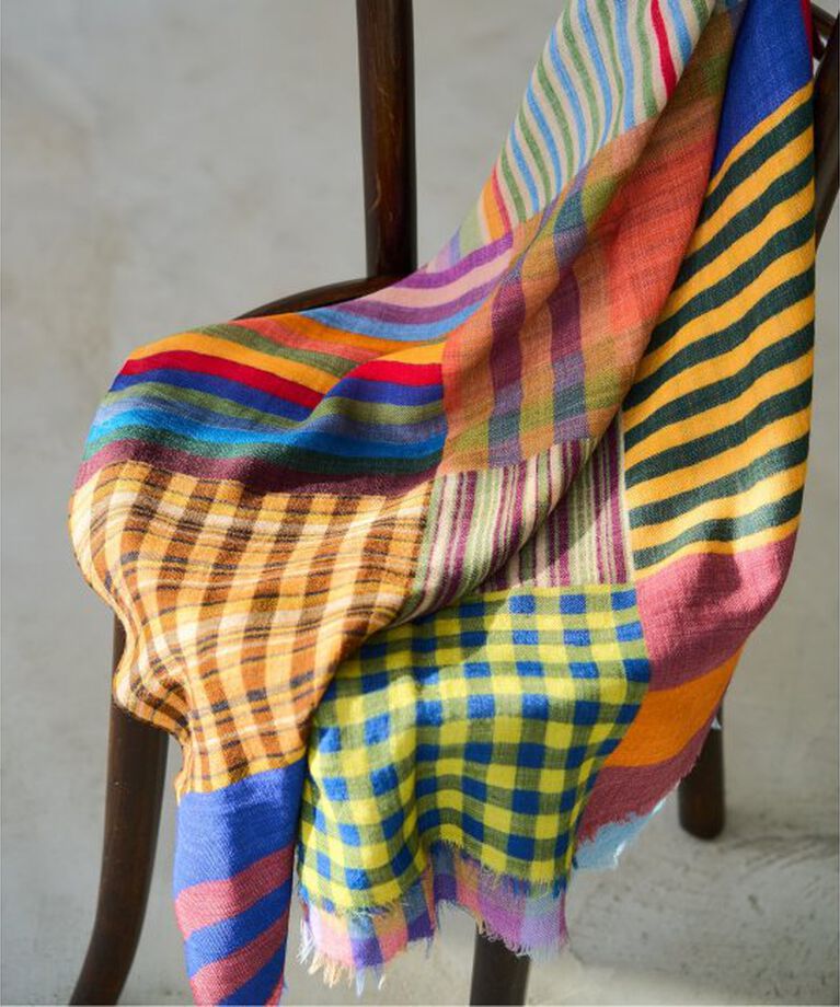 417 EDIFICE「S.K.OVERSEAS エス.ケー.オーバーシーズ MULTI SCARF」|バンダナ・スカーフ|