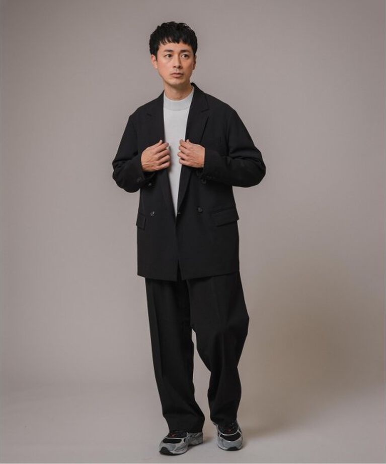 EDIFICE「”MULTI FUNCTION” モックネック ニットTシャツ」|ニット・セーター|