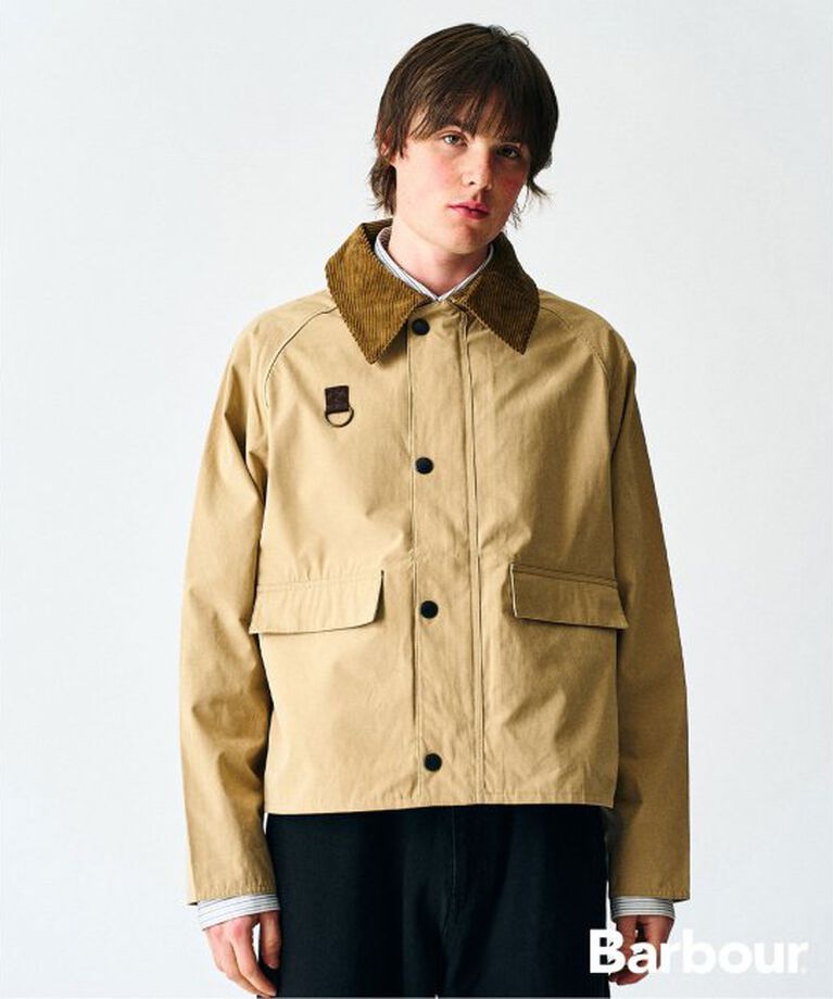 417 EDIFICE「BARBOUR / バブアー オーバーサイズ スペイ」|ブルゾン・スタジャン|ベージュ