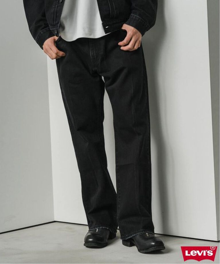 EDIFICE「《再予約》Levi’s(リーバイス) 別注 517 TM BLACK L29」|デニム|ブラック