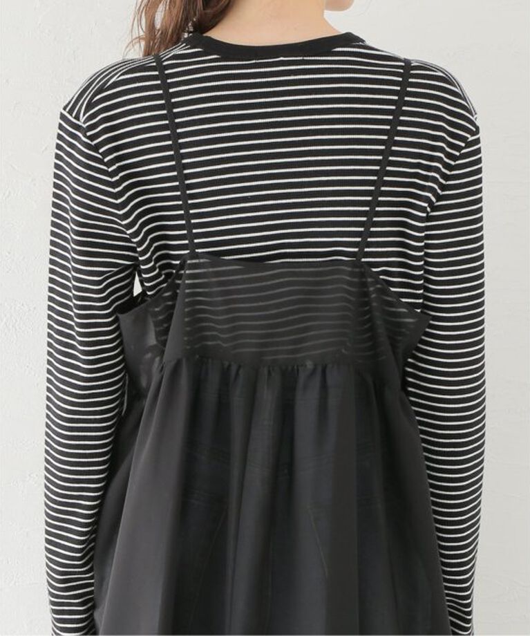 JOURNAL STANDARD「コットンポリエステルオーガンジーオーバーキャミワンピース」|ワンピース|