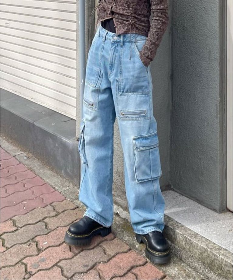 Oriens JOURNAL STANDARD「《追加》デニム カーゴパンツ」|デニム|