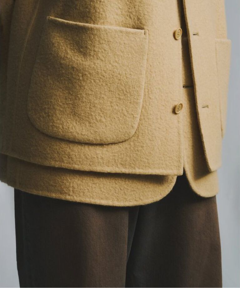JOURNAL STANDARD「【FOLL / フォル】brushed napping rever vest」|ダウンベスト・ベスト|