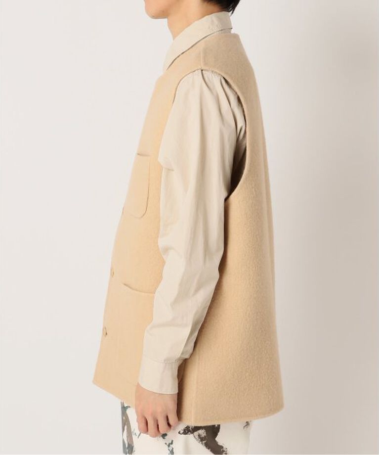 JOURNAL STANDARD「【FOLL / フォル】brushed napping rever vest」|ダウンベスト・ベスト|