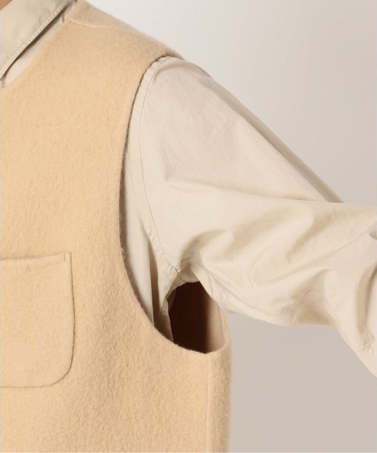 JOURNAL STANDARD「【FOLL / フォル】brushed napping rever vest」|ダウンベスト・ベスト|