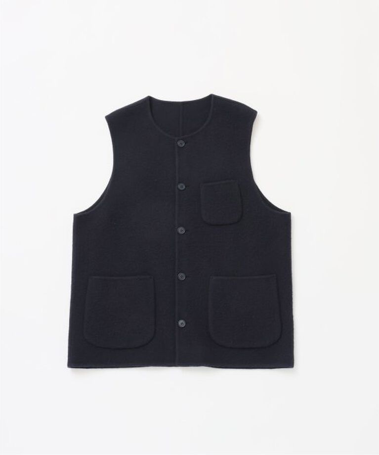 JOURNAL STANDARD「【FOLL / フォル】brushed napping rever vest」|ダウンベスト・ベスト|