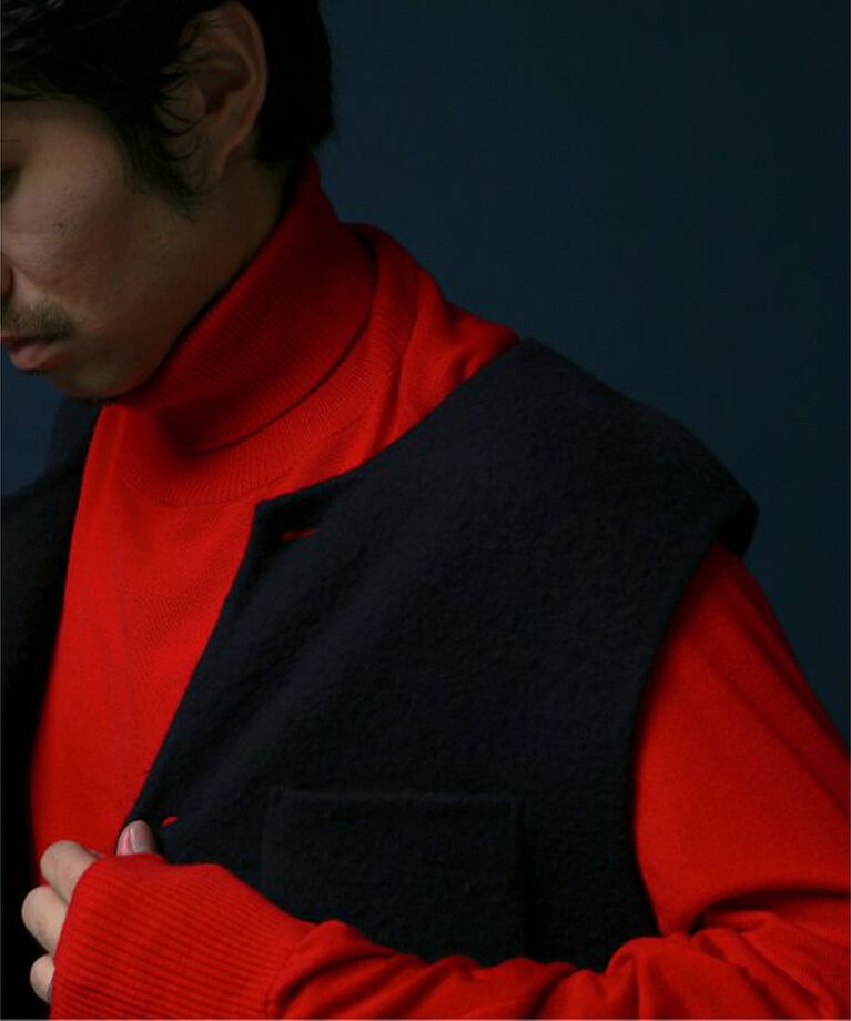 JOURNAL STANDARD「【FOLL / フォル】brushed napping rever vest」|ダウンベスト・ベスト|