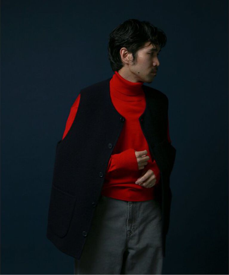 JOURNAL STANDARD「【FOLL / フォル】brushed napping rever vest」|ダウンベスト・ベスト|