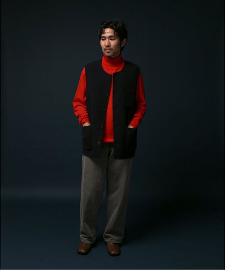 JOURNAL STANDARD「【FOLL / フォル】brushed napping rever vest」|ダウンベスト・ベスト|