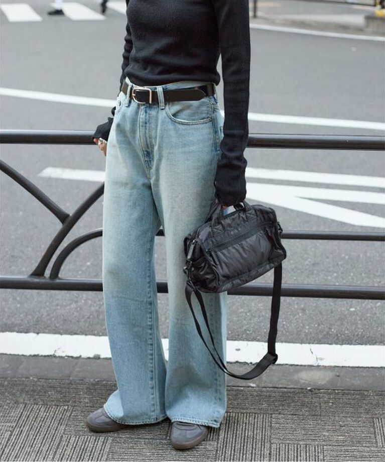 JOURNAL STANDARD「12.5ozルーズデニムパンツ」|デニム|ブルー