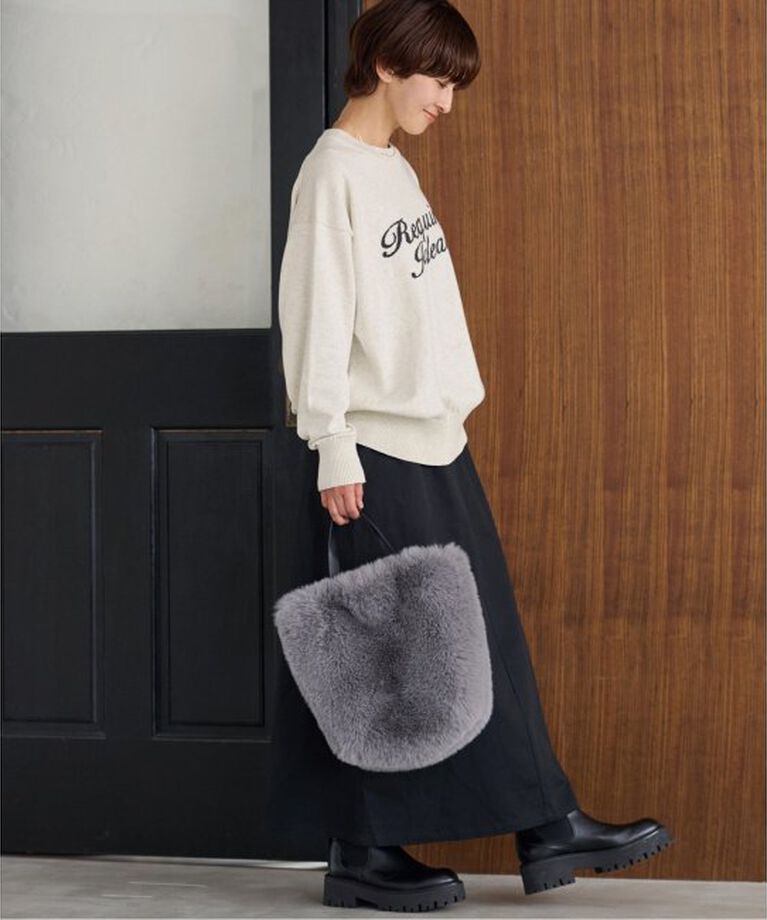 JOURNAL STANDARD relume「コットンカシミヤロゴニット」|ニット・セーター|