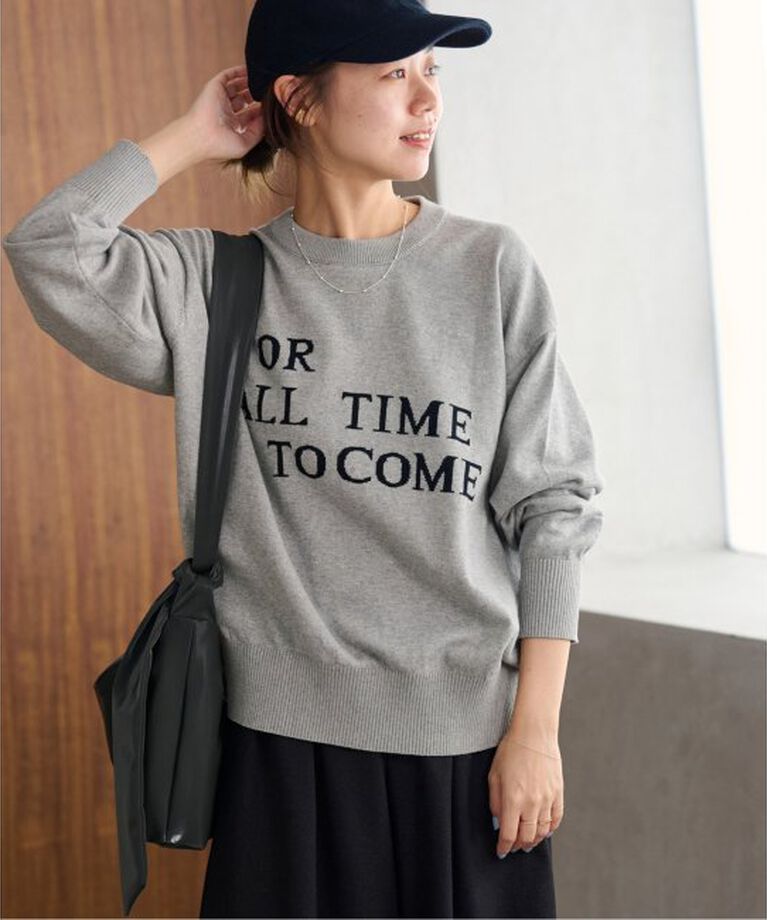 JOURNAL STANDARD relume「コットンカシミヤロゴニット」|ニット・セーター|