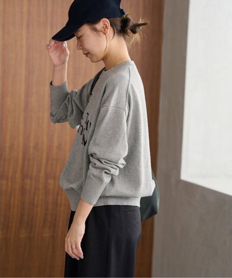 JOURNAL STANDARD relume「コットンカシミヤロゴニット」|ニット・セーター|