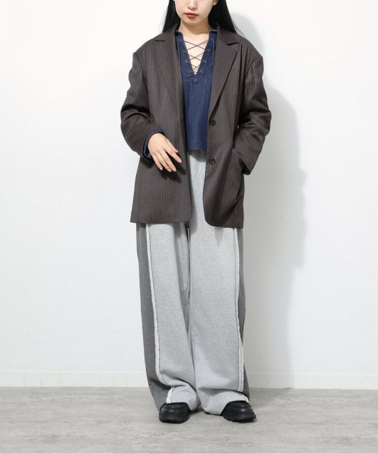 Oriens JOURNAL STANDARD「《追加》アウトシームスウェットワイドパンツ」|その他|
