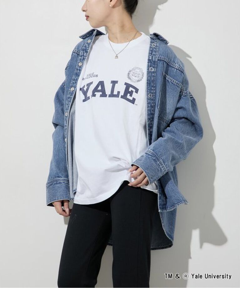 Oriens JOURNAL STANDARD「【GOOD ROCK SPEED / グッドロックスピード】YALE BIG ：ロンT」|Tシャツ・カットソー|ホワイト