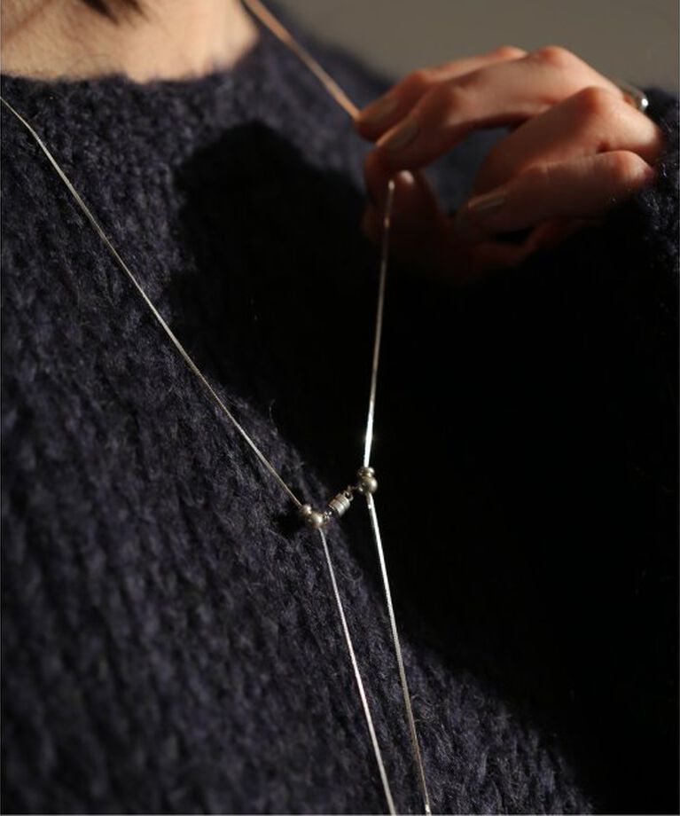 JOURNAL STANDARD「【MAISON DPULSE/メゾンドパルス】 LINE NECKLACE 1015」|ネックレス|