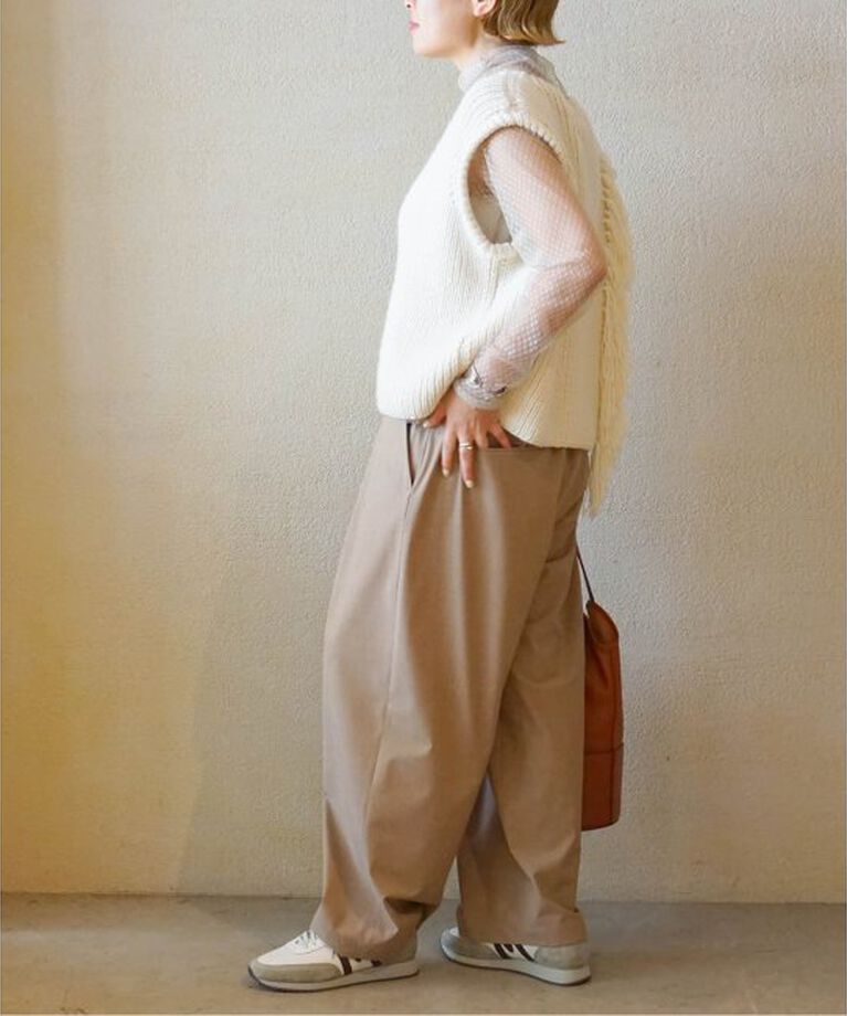 journal standard luxe「トロピカル 1タックパンツ」|スラックス|