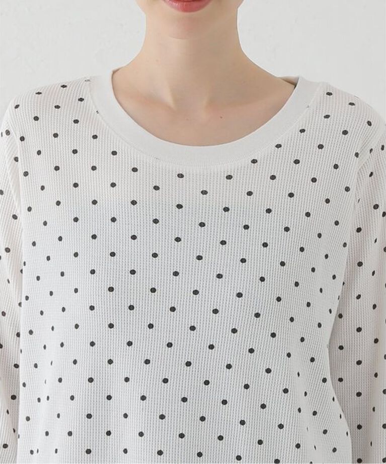 Oriens JOURNAL STANDARD「《別注》【MILLER/ミラー】 Waffle LS Tee：ワッフルロンＴ」|Tシャツ・カットソー|
