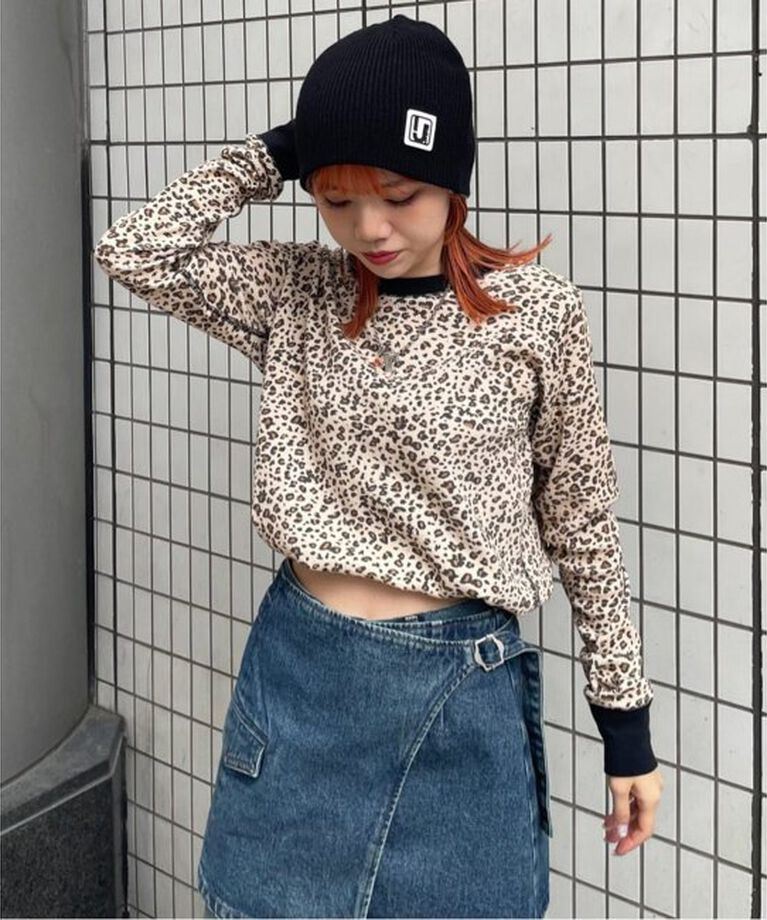 Oriens JOURNAL STANDARD「《別注》【MILLER/ミラー】 Waffle LS Tee：ワッフルロンＴ」|Tシャツ・カットソー|ブラウン
