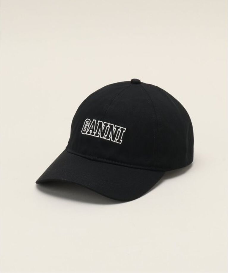 Oriens JOURNAL STANDARD「【GANNI / ガニー】 Cap Hat A5312」|キャップ・キャスケット|ブラック