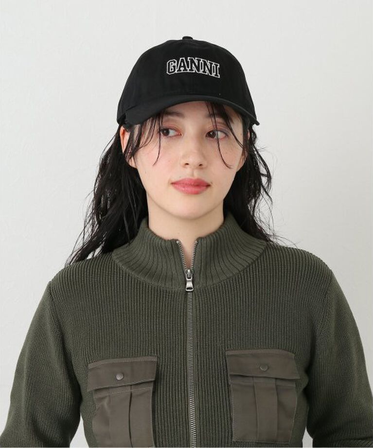 Oriens JOURNAL STANDARD「【GANNI / ガニー】 Cap Hat A5312」|キャップ・キャスケット|