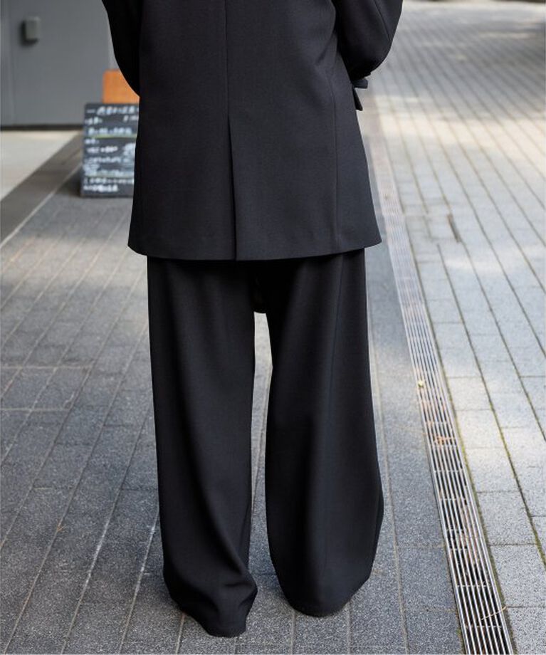 JOURNAL STANDARD「《追加5》ウールライクストレッチワイドパンツ」|その他|