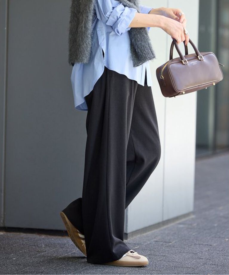 JOURNAL STANDARD「《追加5》ウールライクストレッチワイドパンツ」|その他|