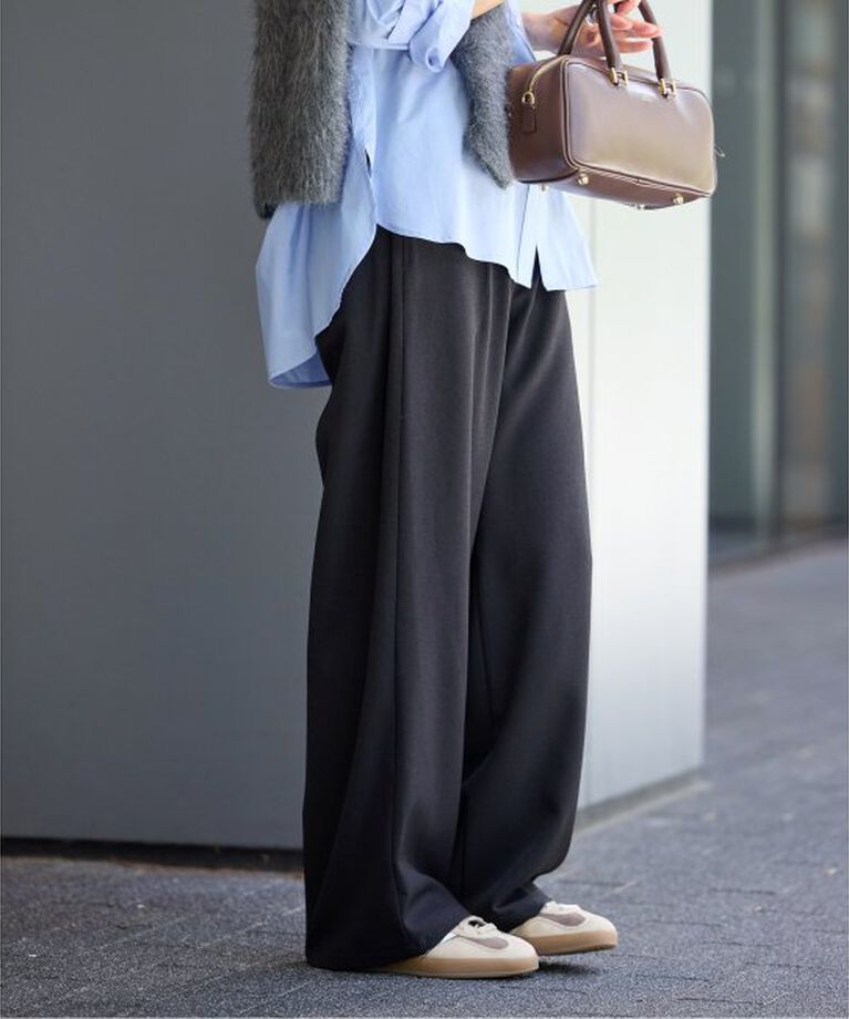 JOURNAL STANDARD「《追加5》ウールライクストレッチワイドパンツ」|その他|