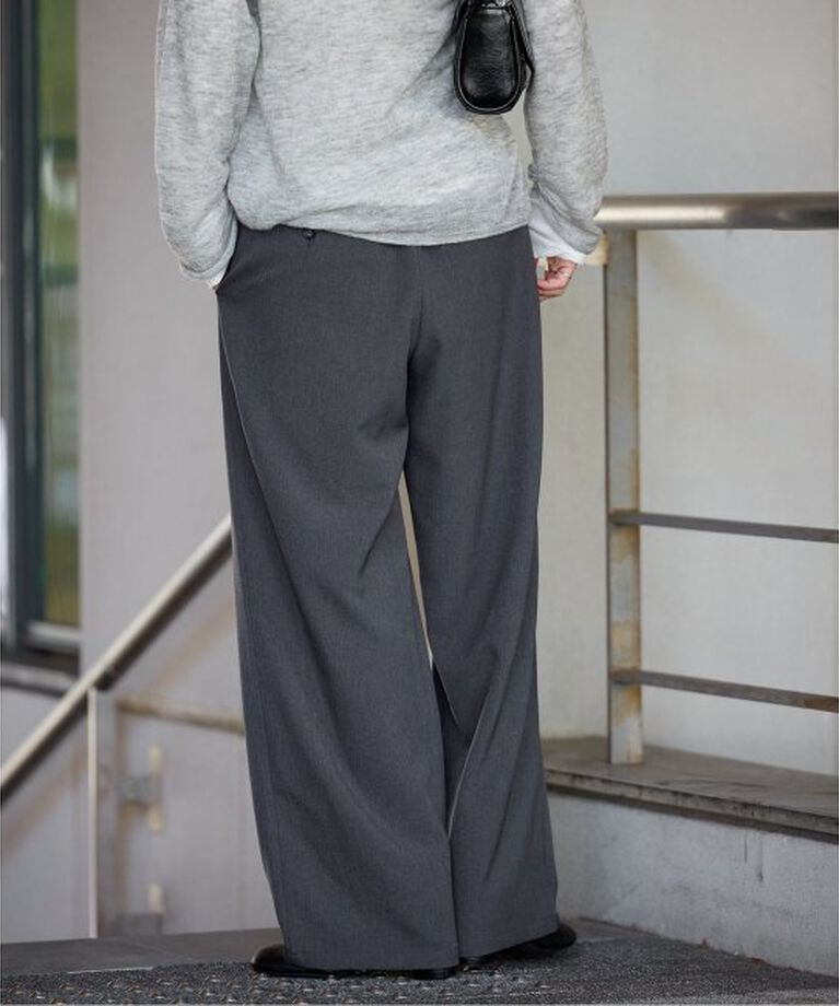 JOURNAL STANDARD「《追加5》ウールライクストレッチワイドパンツ」|その他|