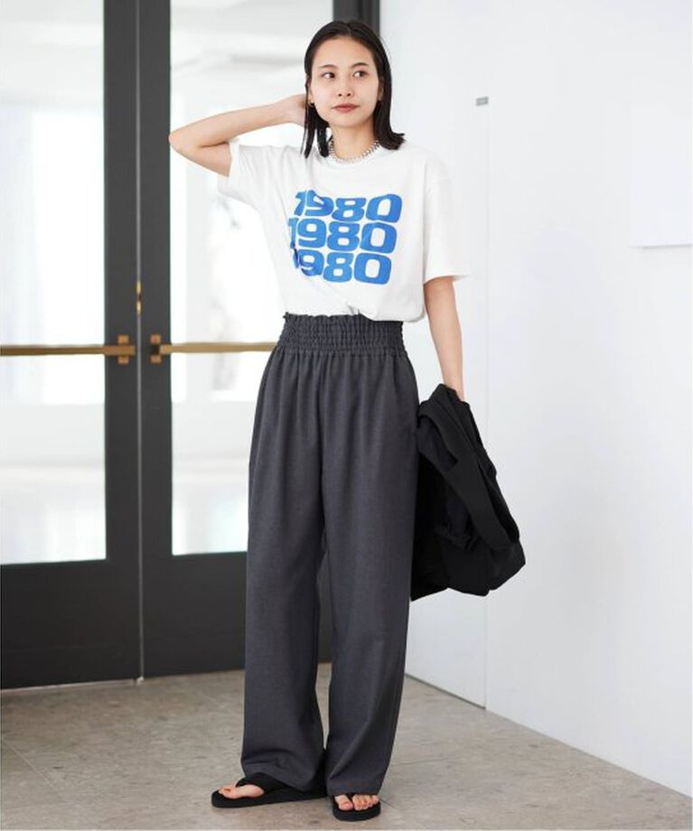 JOURNAL STANDARD「《追加5》ウールライクストレッチワイドパンツ」|その他|