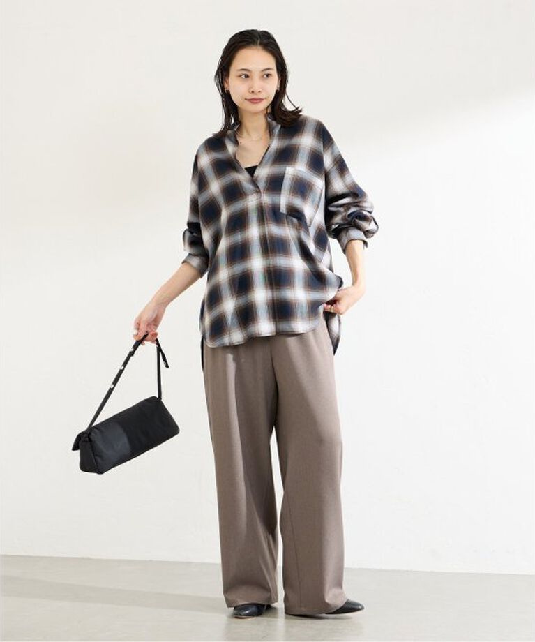 JOURNAL STANDARD「《追加5》ウールライクストレッチワイドパンツ」|その他|