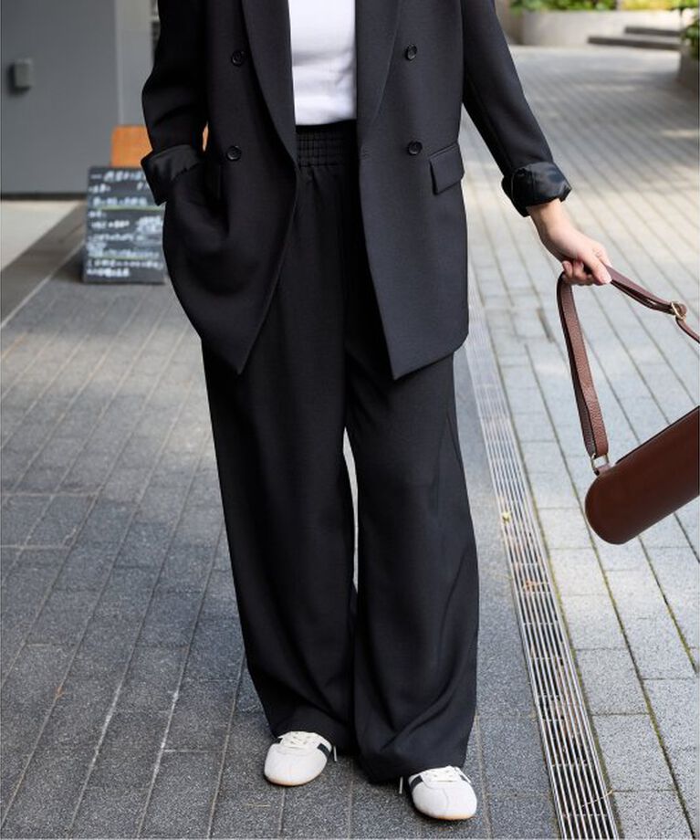 JOURNAL STANDARD「《追加5》ウールライクストレッチワイドパンツ」|その他|
