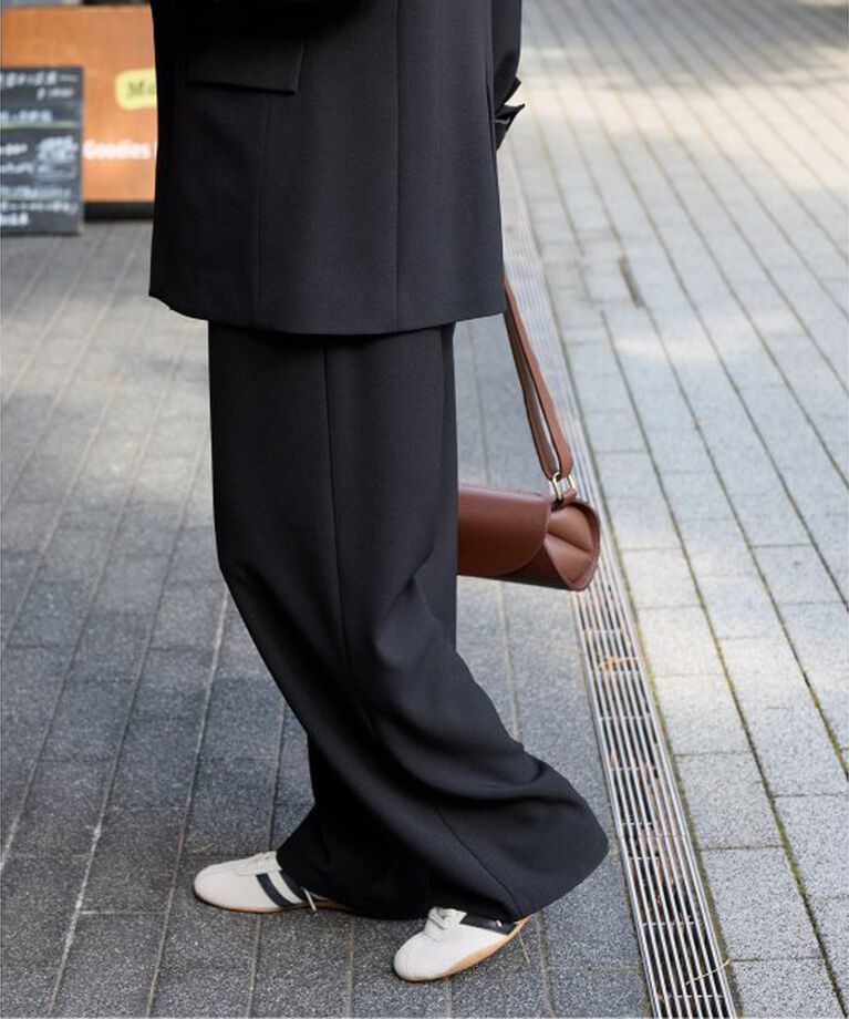 JOURNAL STANDARD「《追加5》ウールライクストレッチワイドパンツ」|その他|