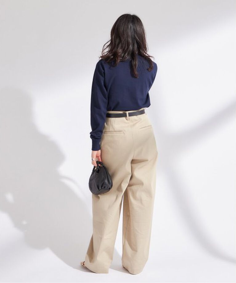 journal standard L'essage「クリアコットンクルーネックカーディガン」|カーディガン|