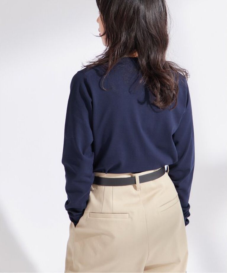 journal standard L'essage「クリアコットンクルーネックカーディガン」|カーディガン|