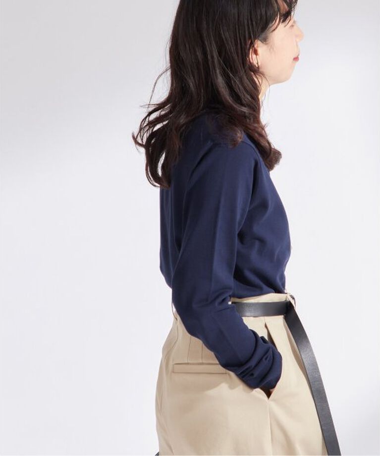 journal standard L'essage「クリアコットンクルーネックカーディガン」|カーディガン|