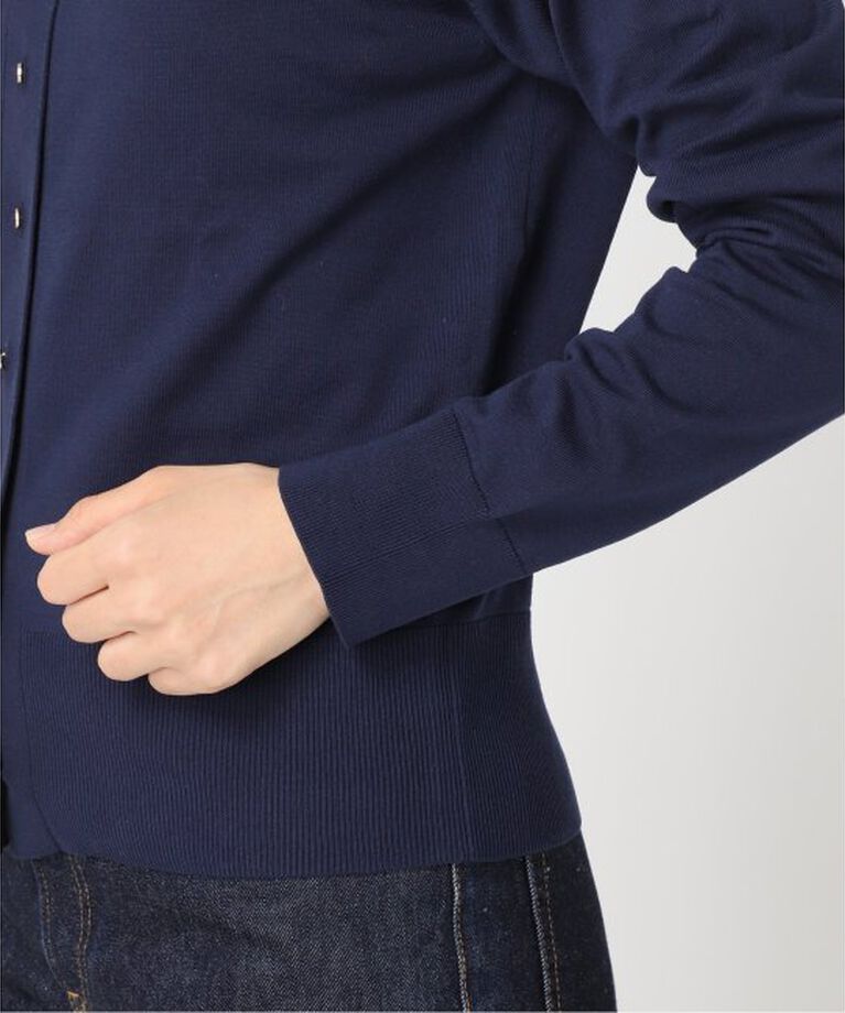 journal standard L'essage「クリアコットンクルーネックカーディガン」|カーディガン|