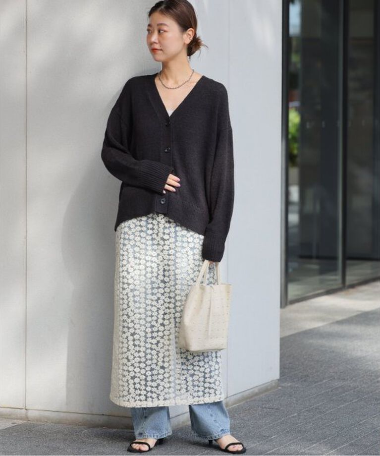 JOURNAL STANDARD relume「フラワーレースナロースカート」|スカート|