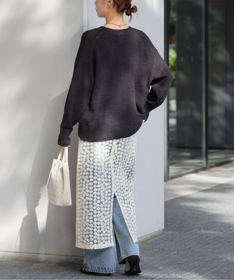 JOURNAL STANDARD relume「フラワーレースナロースカート」|スカート|