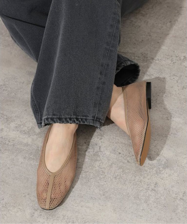 JOURNAL STANDARD relume「【VELETTO/ヴェレット】メッシュパンプス」|パンプス|ベージュ