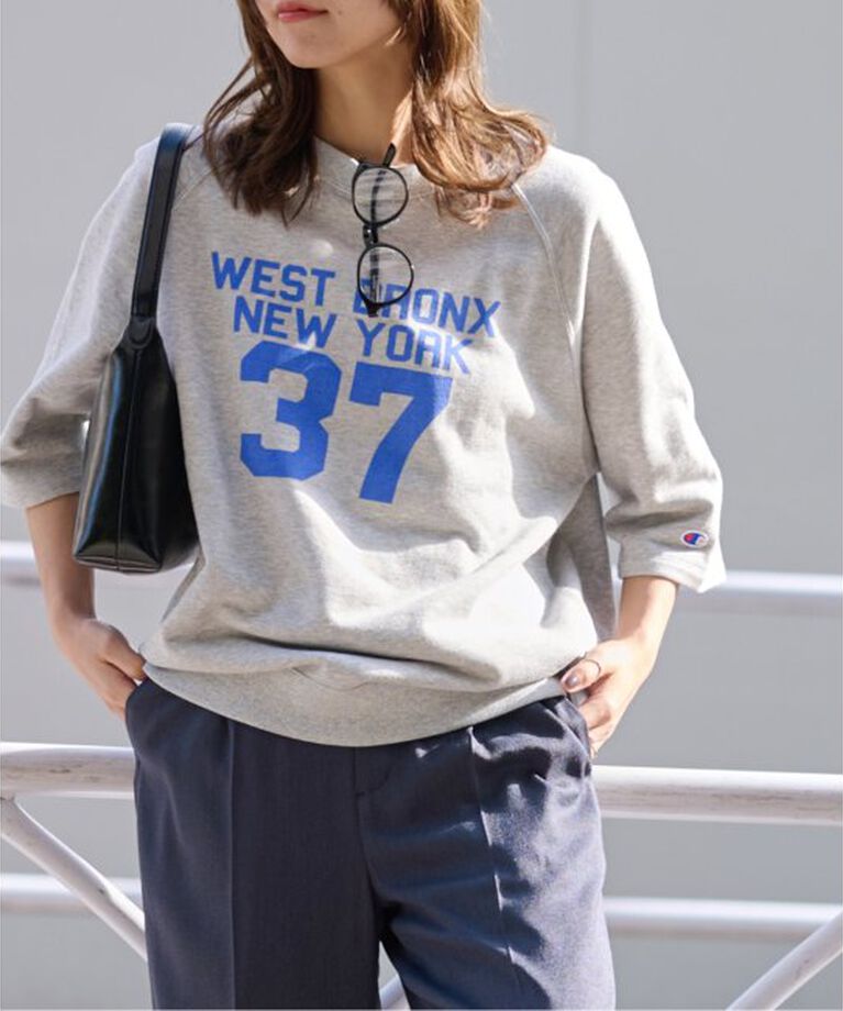 JOURNAL STANDARD relume「別注【Champion】*relume CVC French Terry S/S スウェット」|スウェット・ジャージ|グレー