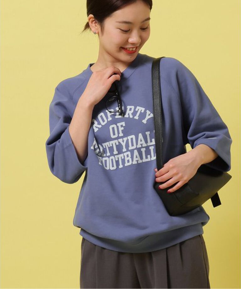 JOURNAL STANDARD relume「別注【Champion】*relume CVC French Terry S/S スウェット」|スウェット・ジャージ|ブルー A