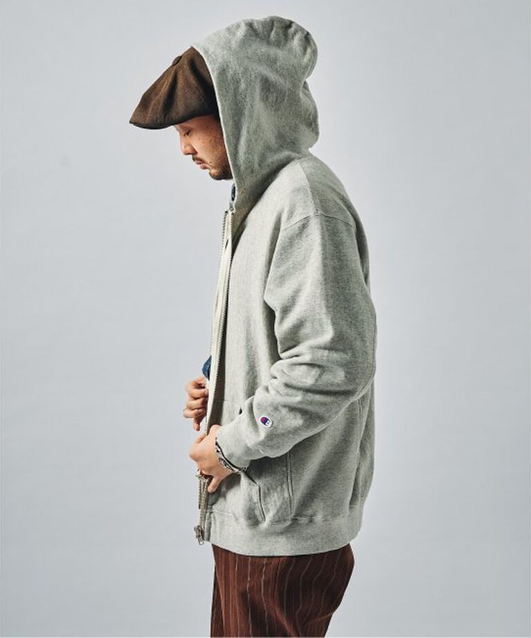 JOURNAL STANDARD「CHAMPION / チャンピオン 別注 RW WRAP FIT ZIP HOODIE」|パーカー|