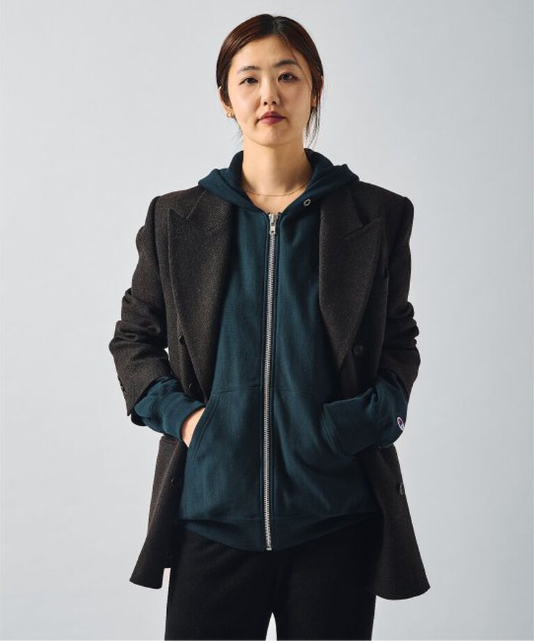 JOURNAL STANDARD「CHAMPION / チャンピオン 別注 RW WRAP FIT ZIP HOODIE」|パーカー|