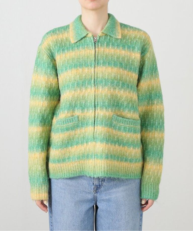 Oriens JOURNAL STANDARD「【OBEY / オベイ】 REGGIE ZIP UP CARDIGAN 1510100 38」|ニット・セーター|